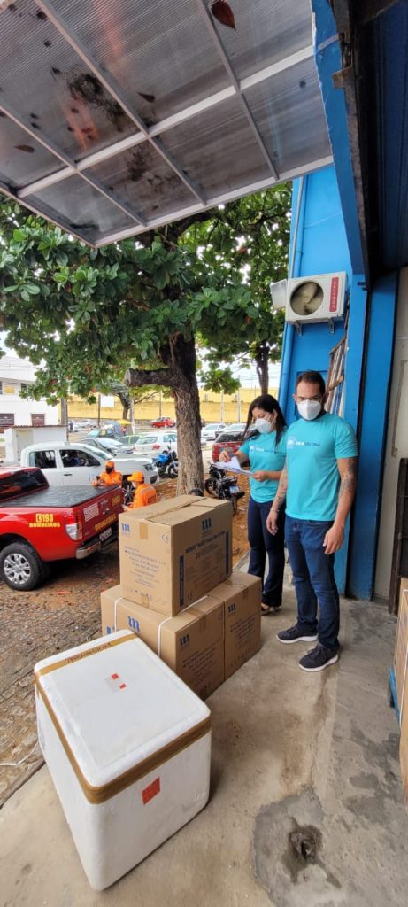 Primeiro lote de Coronavac para crianças no RN é distribuído pela Sesap