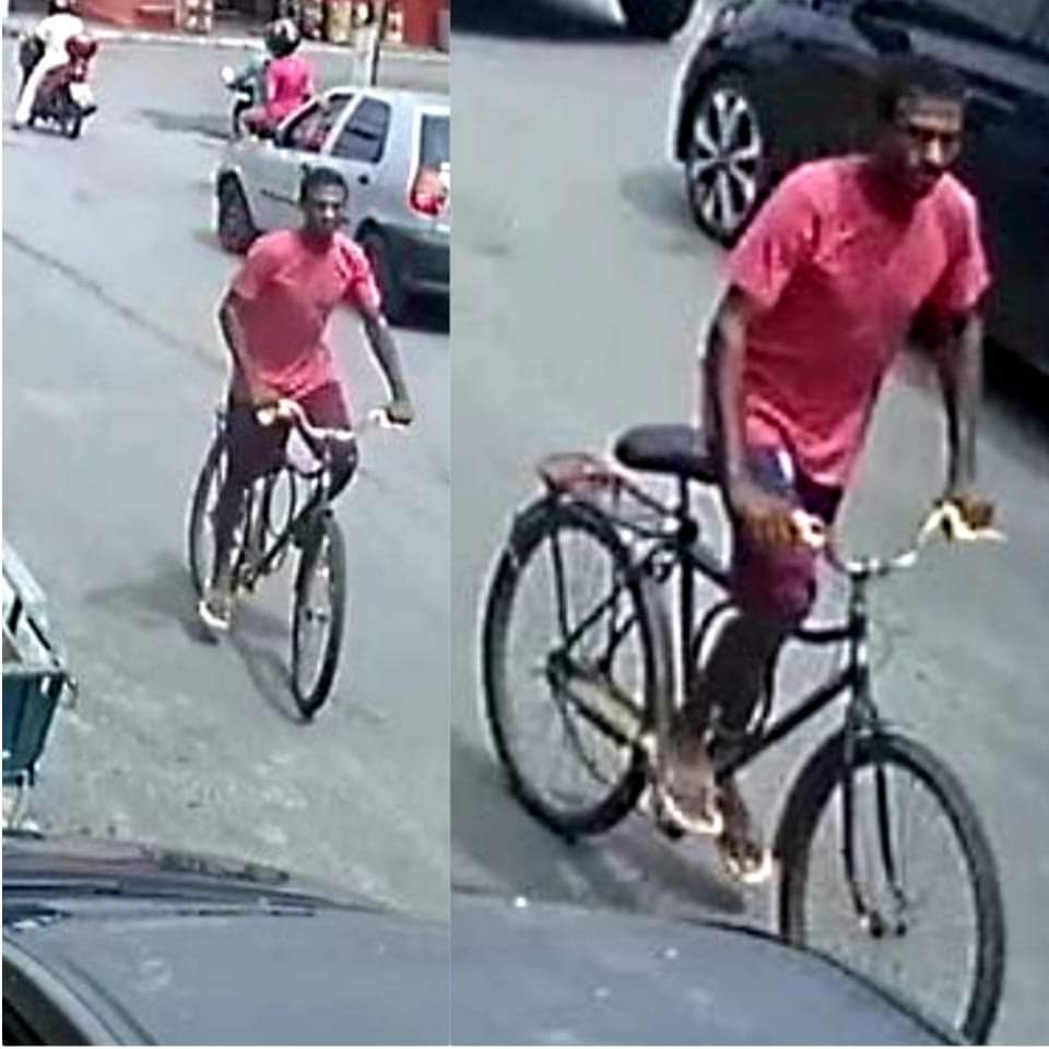 A luz do dia e montado em uma bicicleta, ladrão arrebata jóia de mulher no centro de Caicó