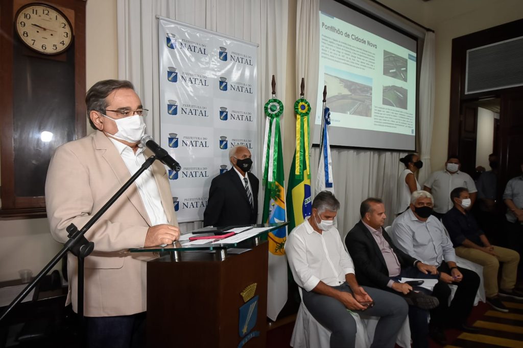 Prefeitura e MDR celebram convênio de R$ 97,2 milhões para mobilidade e drenagem em Natal
