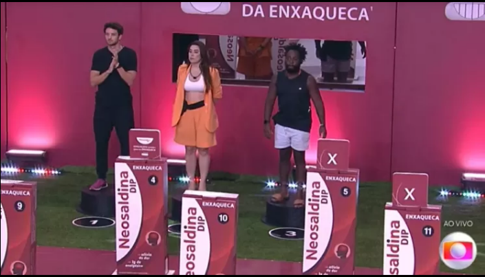 Terceiro paredão do BBB está formado