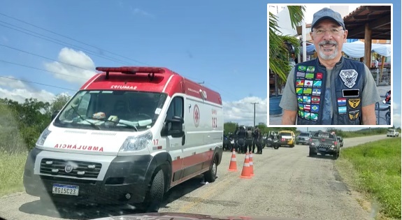 Itep de Caicó sofre críticas por não remover corpo de motociclista que morreu em acidente na RN-288; Samu fez o trabalho