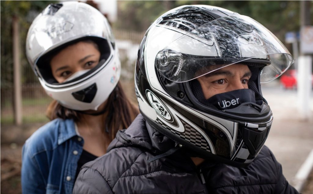 Uber lança modalidade com viagens de moto em Natal e Mossoró