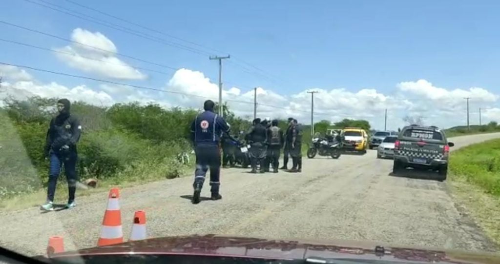 Acidente com vítima fatal em Jardim Piranhas