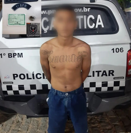 Policia Militar prende homem com drogas