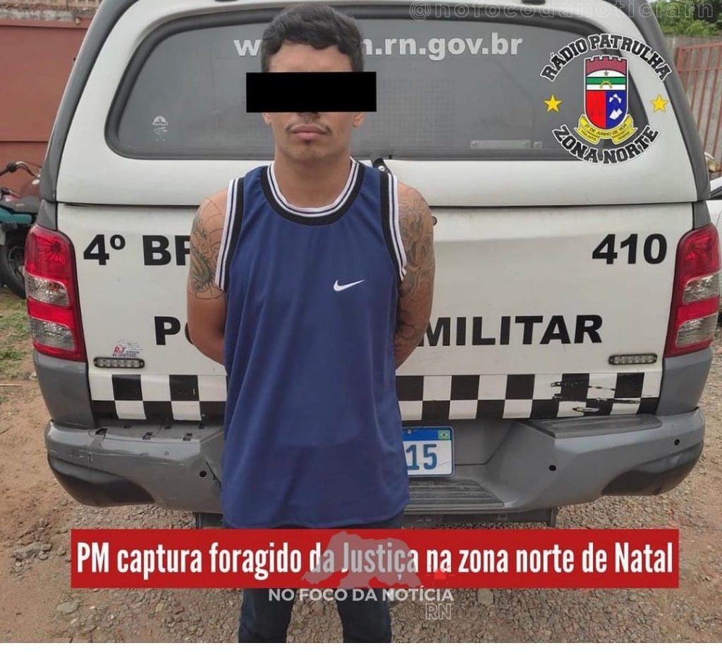 PM captura foragido da Justiça na zona norte de Natal