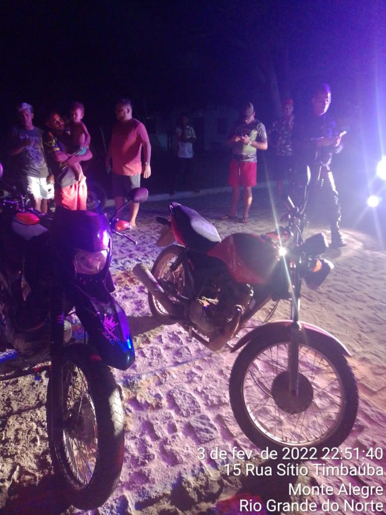 PM recupera duas motos roubadas em Monte Alegre