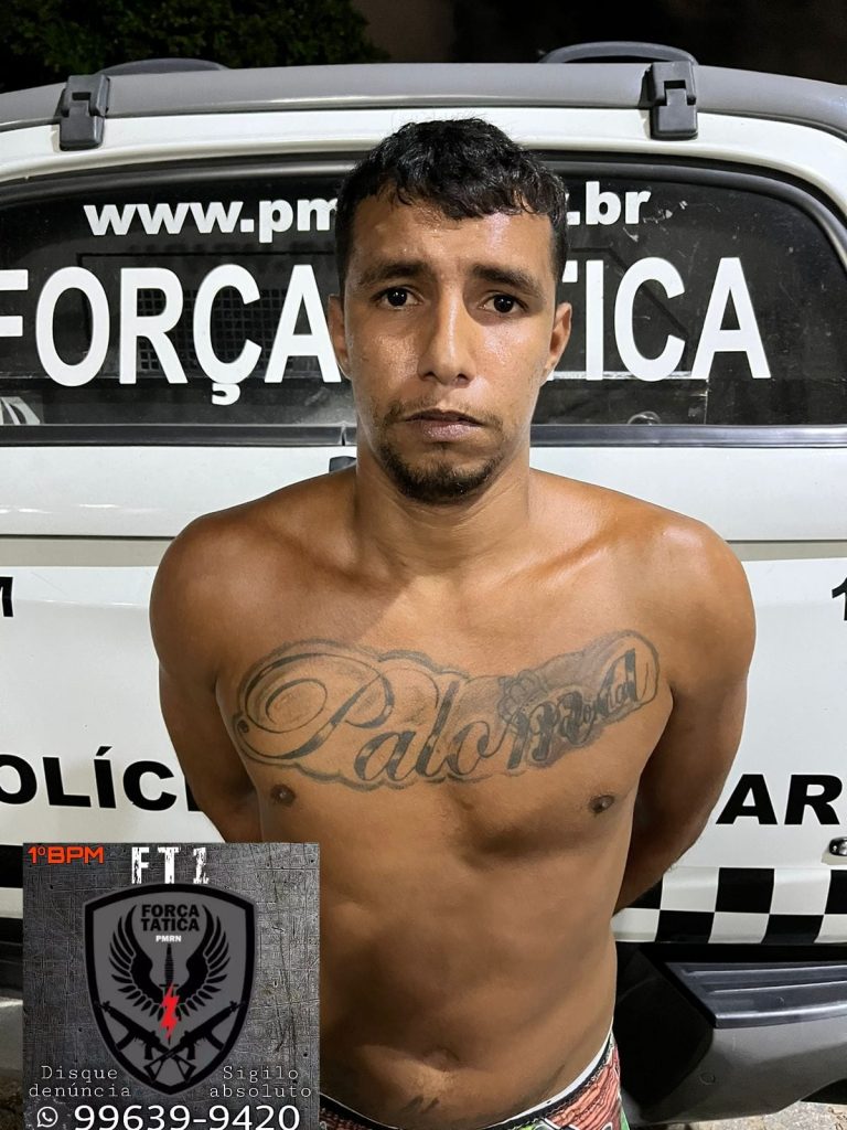 Policia prende homem com drogas