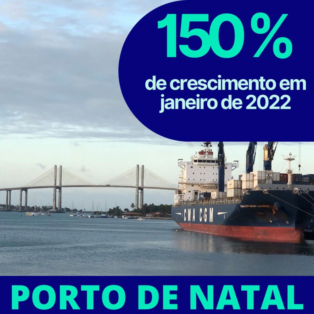 Porto de Natal registra aumento de 150% na movimentação e Terminal Salineiro de Areia Branca também cresce 34%