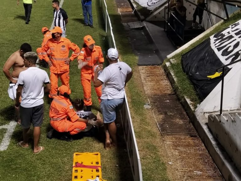 ABC X AMÉRICA: Torcedores atingidos por spray de pimenta precisaram de atendimento médico