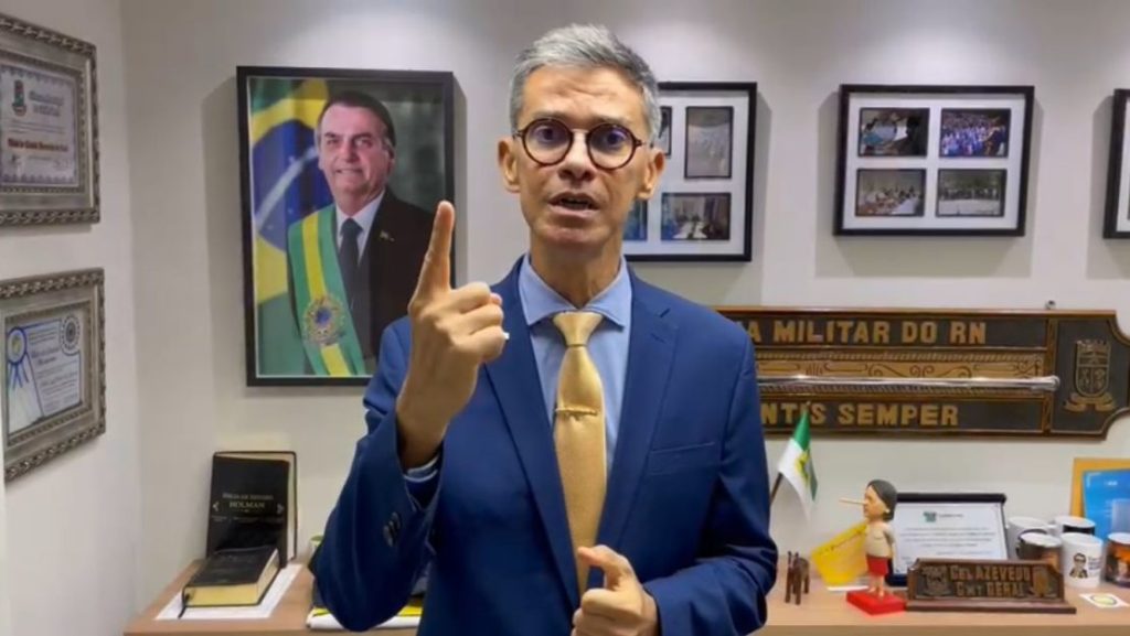 Após leitura da mensagem anual da governadora, Coronel Azevedo critica gestão de Fátima Bezerra: ‘Desastre total’