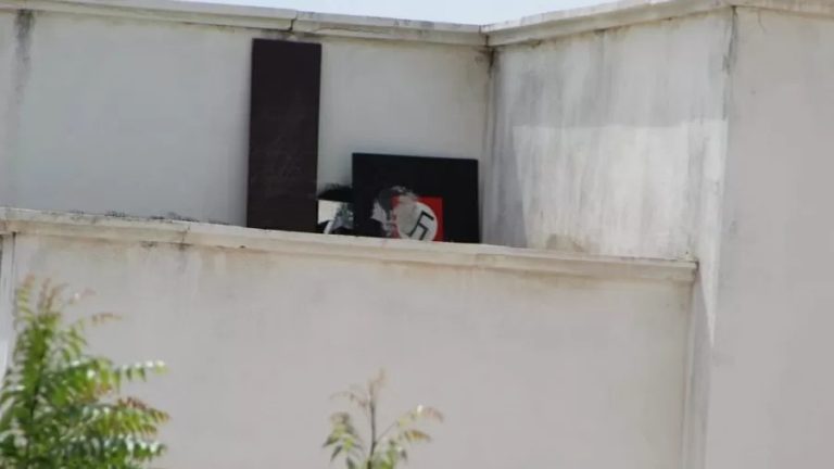 Placa com suástica nazista gera revolta em moradores de condomínio no RN