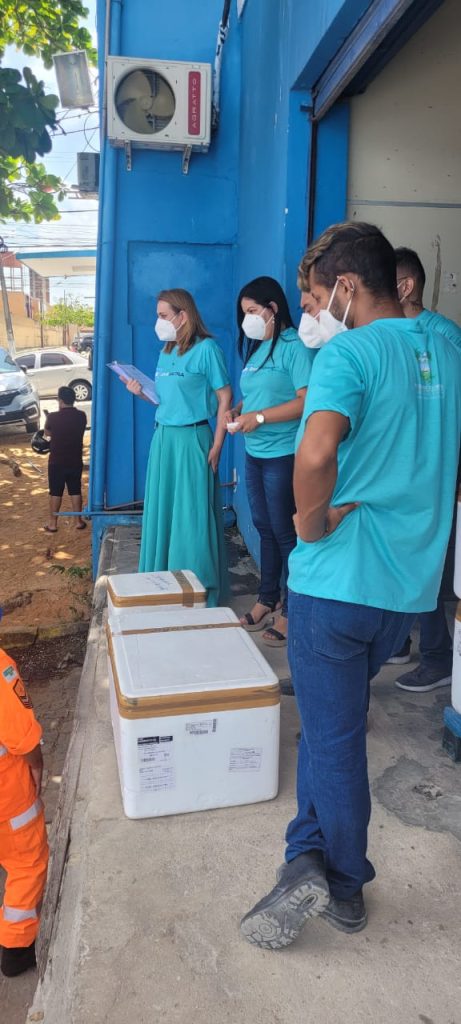 Sesap distribui 289.140 doses de vacina contra a covid-19