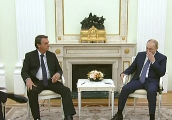 Bolsonaro se encontra com Putin em Moscou e presidente russo comenta: “Principal parceiro comercial na América Latina ”