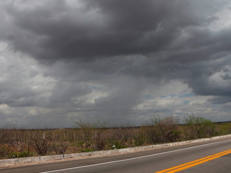 Previsão aponta para chances de pancadas de chuva durante o fim de semana no RN
