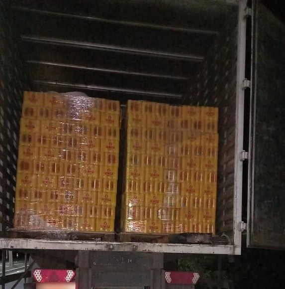PRF apreende carga de cerveja sem comprovação fiscal em Mossoró no RN