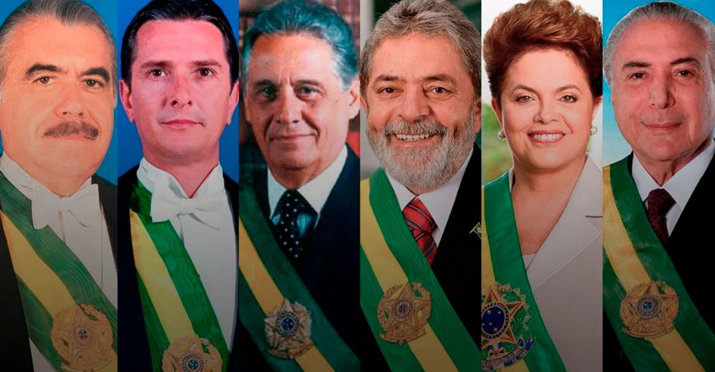 Ex-presidentes custaram R$ 5,8 milhões ao país em 2021