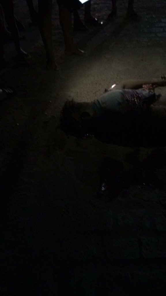 Enquanto bebia com a família, homem é atingido por vários disparos e morre em Parnamirim