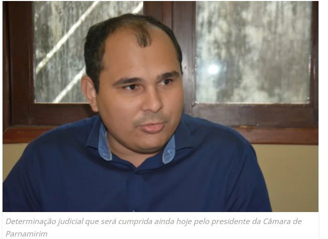 Parnamirim (RN): Vereador Diogo Rodrigues, preso em Operação do MP, perde mandato