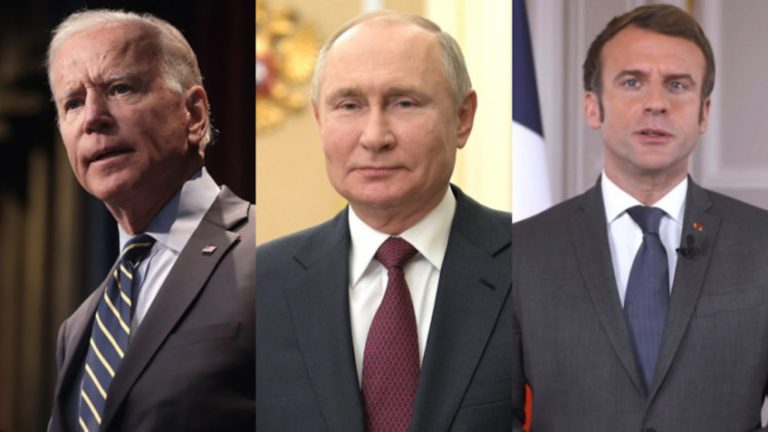 Biden e Putin conversam com Macron e aceitam realizar cúpula