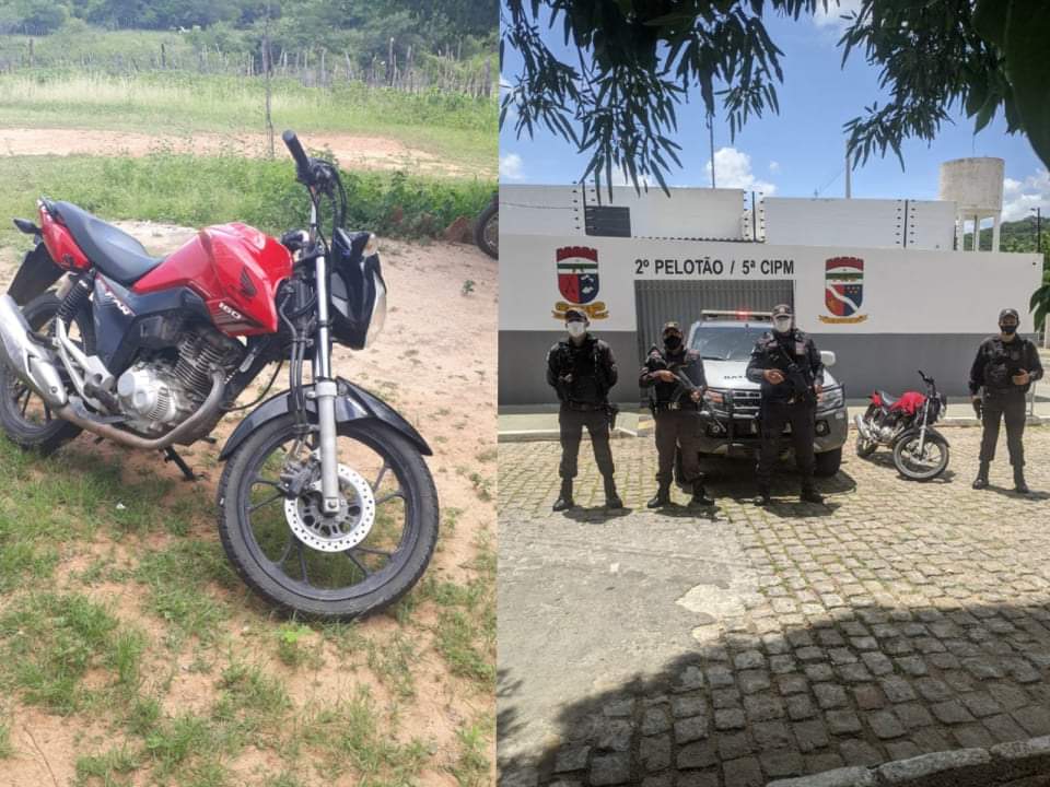 PM de Serra Negra recupera moto com queixa de roubo em Paulista