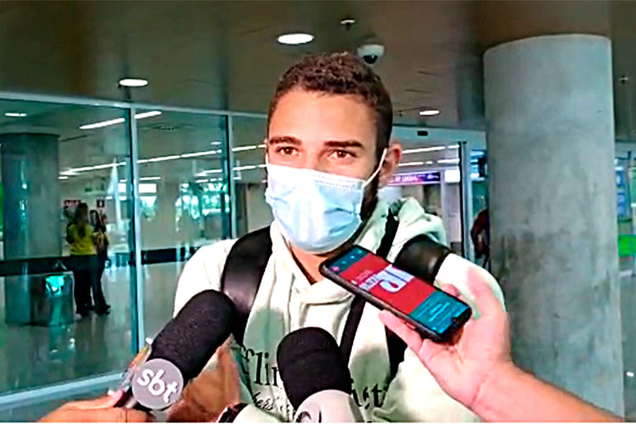 Potiguar que atua na Ucrânia volta a Natal e quer ser emprestado a outro clube