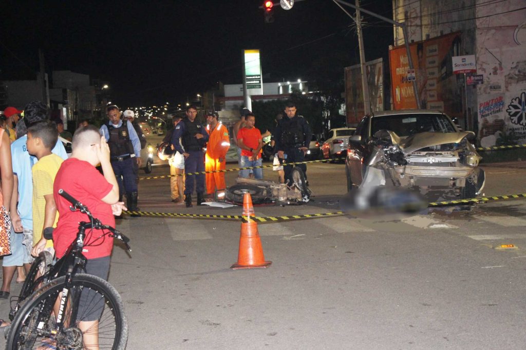 Jovem de 27 anos morre após colidir moto com carro no Bairro Boa Vista em Mossoró no RN