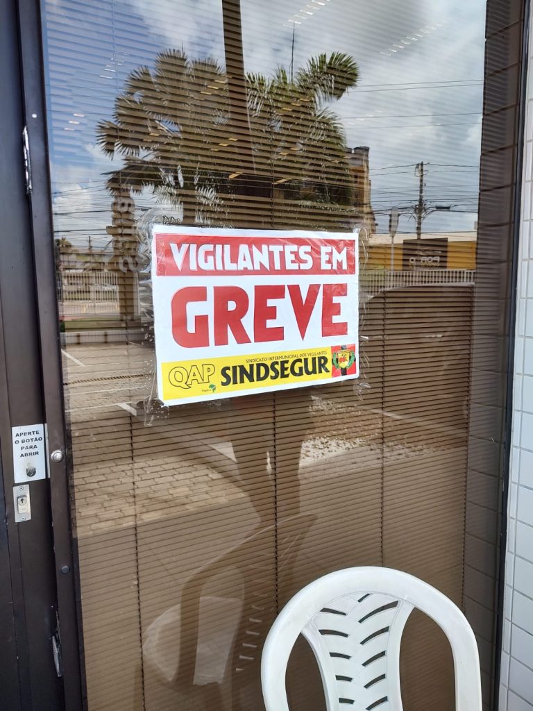 Sindicato dos Vigilantes do RN paralisa atividades no estado