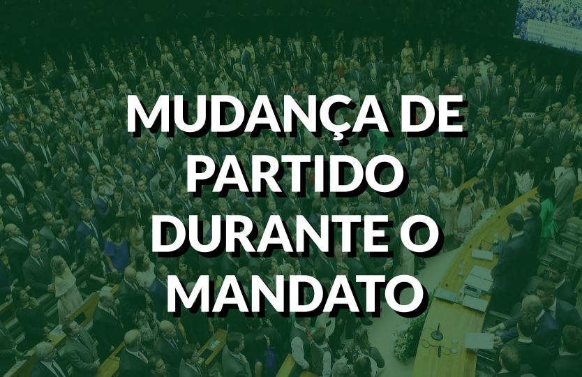 Políticos com mandato podem trocar de partido entre 3 de março a 1º de abril