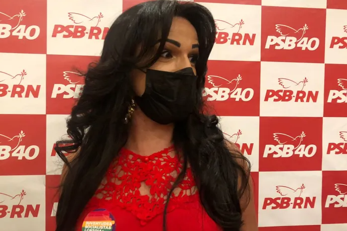 Primeira vereadora trans do RN será candidata a deputada estadual pelo PSB