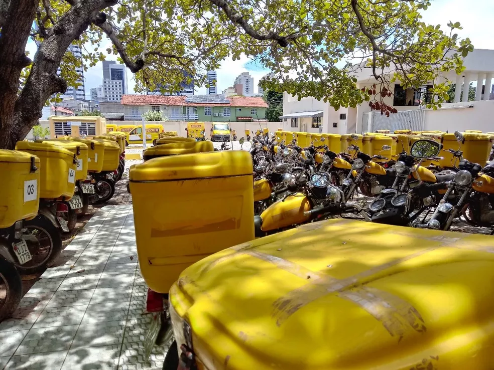 Correios realiza leilão de 74 motocicletas em Natal