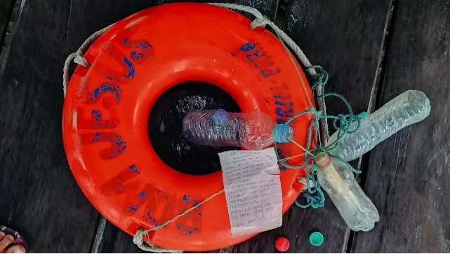 Bilhete com pedido de socorro ajuda Marinha a encontrar náufragos em ilha