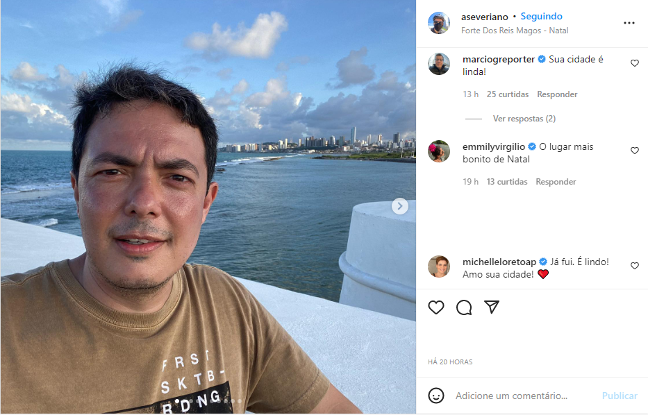 Jornalistas da Globo e CNN elogiam Natal nas redes sociais: “cidade é linda”