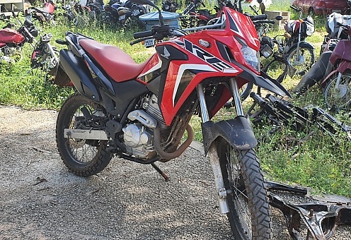 GTO localiza moto roubada de entregador, em casa abandonada na zona rural de Mossoró