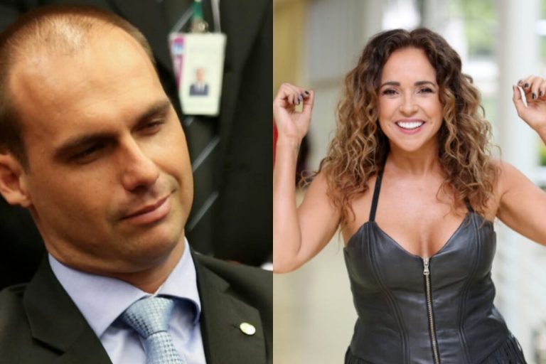 Daniela Mercury vai processar Eduardo Bolsonaro por vídeo distorcido