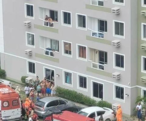 Criança morre ao cair de apartamento em Nova Parnamirim