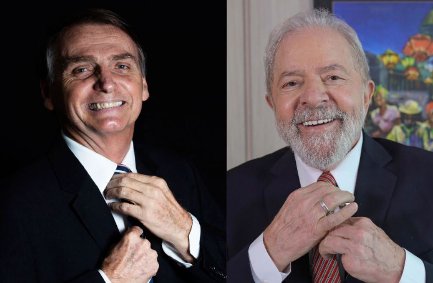 Bolsonaro cresce cinco pontos em um mês e aparece à frente de Lula em SP
