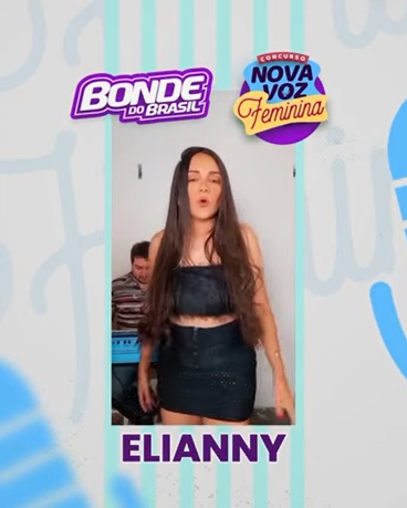 Cantora seridoense vence etapa e entra na terceira fase do concurso “A nova voz do Bonde do Brasil”