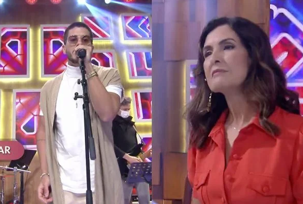 Arthur Aguiar canta no Encontro e reação de Fátima Bernardes viraliza