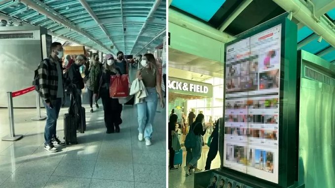 Tela do aeroporto Santos Dumont exibe vídeo pornô e Infraero aciona polícia