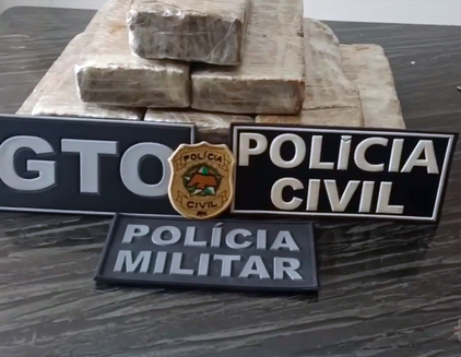 Paraíbano de Lagoas é preso transportando 10 quilos de maconha em Alexandria no Rio Grande do Norte