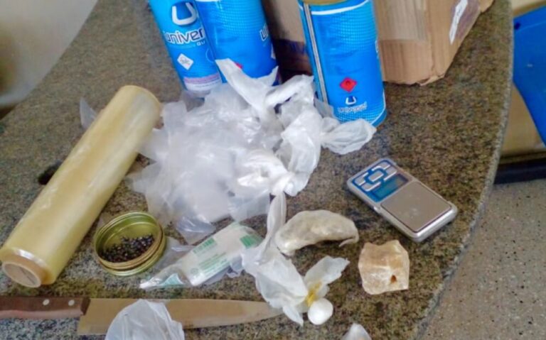 Operação da Polícia Militar com apoio da Polícia Civil encontra ‘laboratório’ de drogas em Caicó