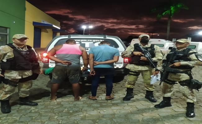 Dupla é presa após furtar transformador que custa 30 mil reais em fazenda no interior do RN