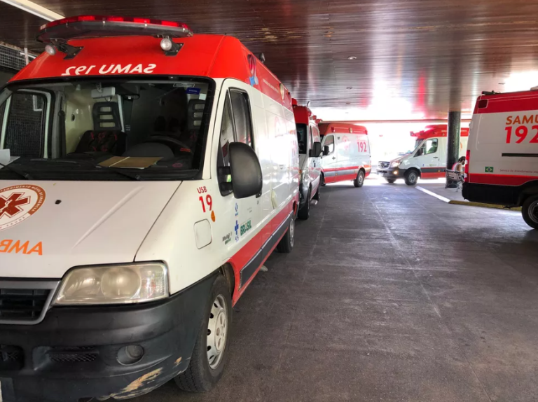 Greve da saúde em Natal diminui em 50% número de ambulâncias do Samu