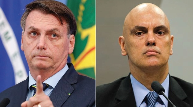 Bolsonaro recorre de decisão de Toffoli e pede que notícia-crime contra Moraes vá à PGR