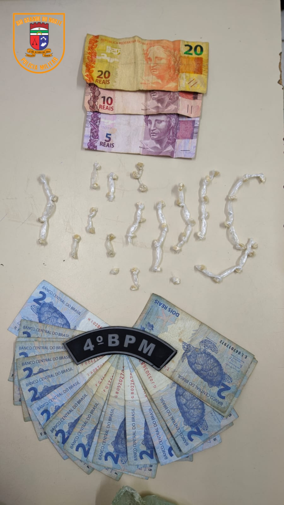 4° BPM prende traficante de drogas em Igapó