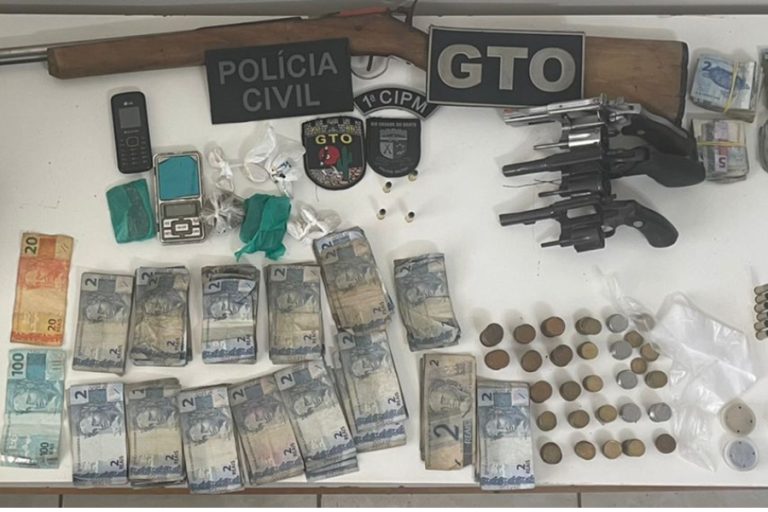 Operação das polícias Civil e Militar prende seis suspeitos de tráfico de drogas no RN