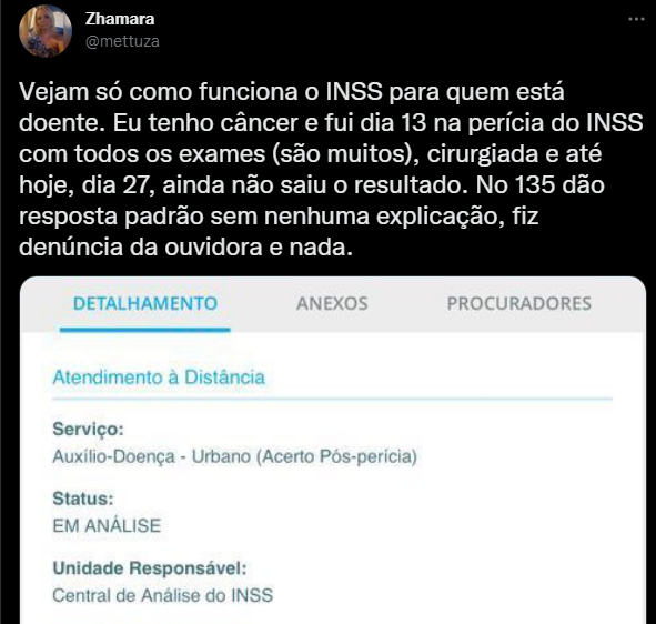 Jornalista com câncer relata sofrimento com atendimento do INSS em Natal