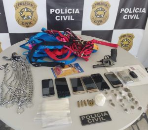 Polícia Civil apreende adolescente por tráfico de drogas, posse ilegal de arma de fogo e receptação de objetos roubados em Mossoró