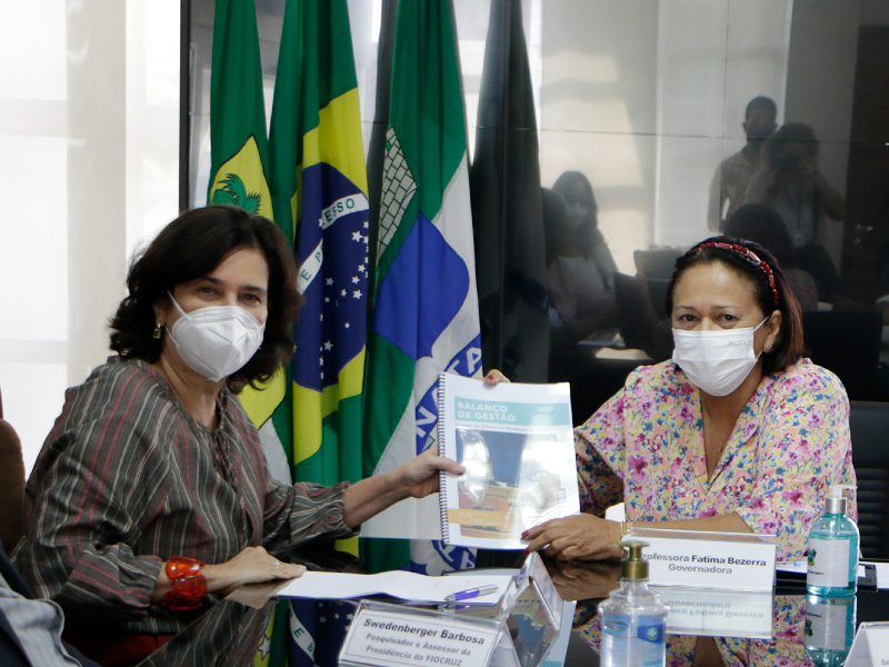 Governadora e presidente da Fiocruz discutem parcerias