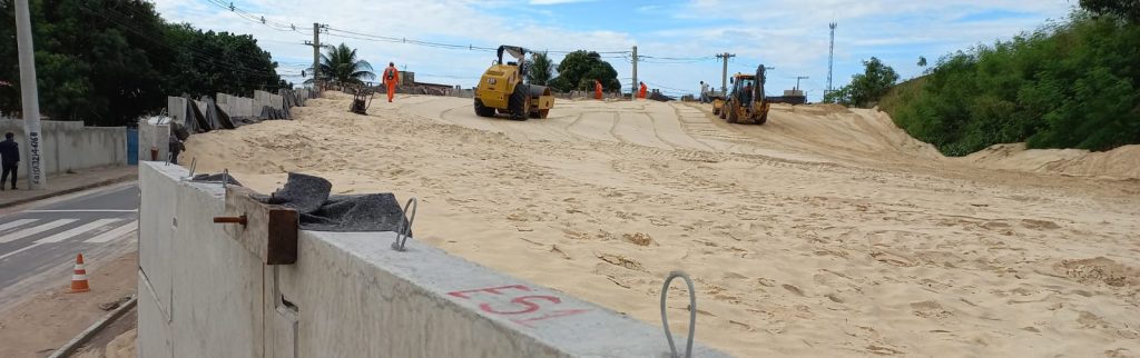 Governadora visita as obras do Pró-Transporte na zona Norte de Natal